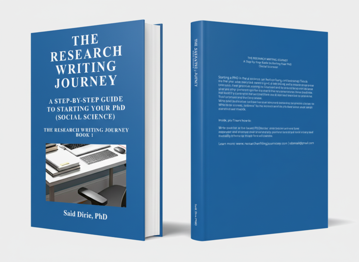 The Research Writing Journey | PhD Book Series by Dr Said Dirie